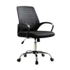 MAGNUX COMPANY - Silla Escritorio Ergonomica Giratoria Ajustable Pc Malla Color Negro
