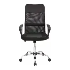 MAGNUX COMPANY - Silla De Oficina Ejecutiva En Malla Negra Ergonómica Color Negro