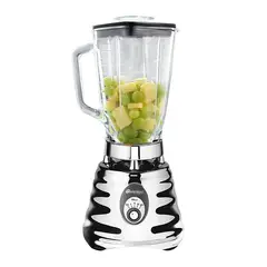 OSTER - Licuadora Clasica 125 Ltrs Gris - Vaso De Vidrio E