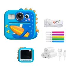 OEM - Cámara Fotos Video de Impresion Insstantanea para Niños Con Flash