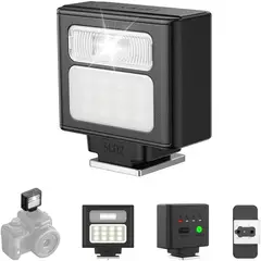 ULANZI - Mini Flash SL02 Speedlite Universal para Canon Nikon Sony Fuji