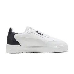 PUMA - Tenis Deportivos Marca Originales Shuffle Blanco Hombre