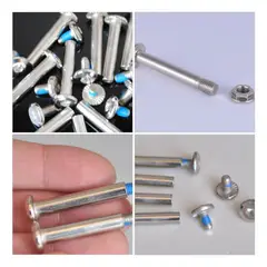 DISTRIONLINE - Tornillo para patín semiprofesional de 31 mm, SET X4