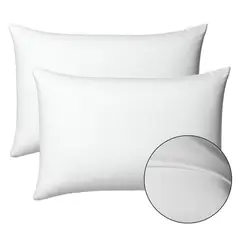 ENERGY PLUS - Set x2 Almohadas Viscoelásticas Ergonómicas con Protector