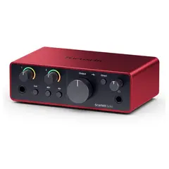FOCUSRITE - Interfaz de Audio Scarlett solo 4G