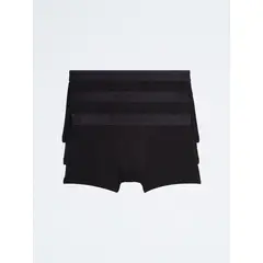 CALVIN KLEIN - Paquete negro de 3 bóxer - CK Black
