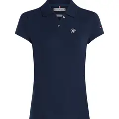 TOMMY HILFIGER - Polo multicolor de corte slim con logo script