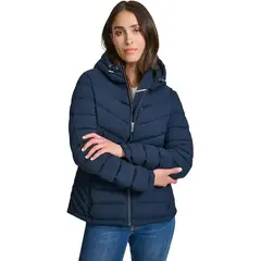 TOMMY HILFIGER - Chaqueta azul ligera acolchada