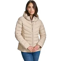 TOMMY HILFIGER - Chaqueta negra ligera acolchada