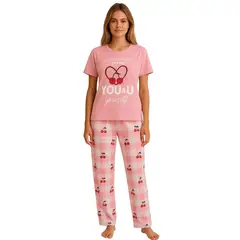 YOGA & GYM - Conjunto de Pijama Estampada