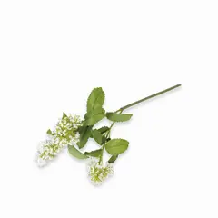 AMBIENTE LIVING - Flor de tallo blanca