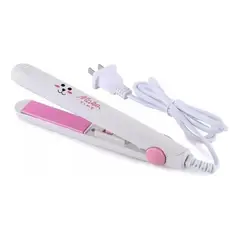 GENERICO - Mini Plancha Alisadora Portátil de Cabello con Placas de Cerámica