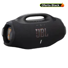 JBL - Boombox 4 Parlante Bluetooth - 34 Hrs Negro