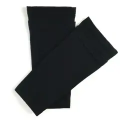 GENERICO - Medias porta Canilleras de Futbol para Niños Color Negro Talla S