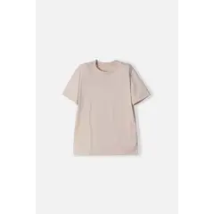 MIC - Camiseta de manga corta caqui para niño