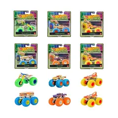 MATTEL - Hot Wheels Monster Trucks Glow In The Dark Surtidos