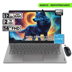 LENOVO - PORTATIL V14 G4 IRU INTEL CORE I3-1315U 12GB RAM 2TB SSD 14 FHD + MOUSE INALAMBRICO