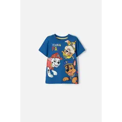 NICKELODEON - Camiseta Paw Patrol manga corta para niño