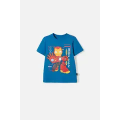 MARVEL - Camiseta de Ironman manga corta niño