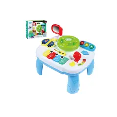 BE - Mesa De Actividades Con Timon Didáctica Bebés Luz Y Sonido