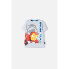 MARVEL - Camiseta de Ironman manga corta niño