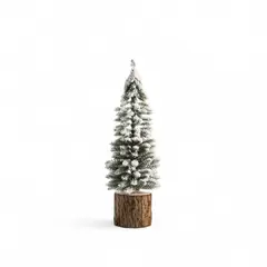 AMBIENTE LIVING - Pino nieve base tronco 36cm