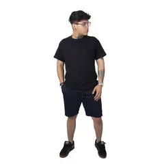 ADVANCE - Pantaloneta Bermuda deportiva Casual en Algodon para hombre