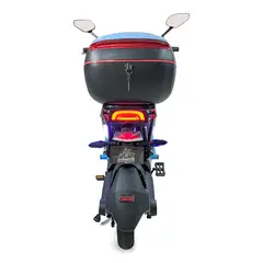 ROADMASTER - Bicicleta Eléctrica Águila PRO 60v GrisAzul +Baul