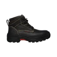 SKECHERS - Bota Work para Hombre Burgin Steel Toe Café