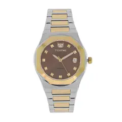 TEMPUS - Reloj Bicolor Para Dama T23009-01