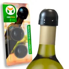 PURA - Tapon de Botella Con Cierre Hermetico X5