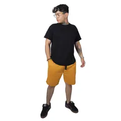 ADVANCE - Pantaloneta Bermuda deportiva Casual en Algodon para hombre