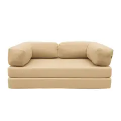 ESTILO RELAX - Sofá Cama Teddy Beige - Petfriendly