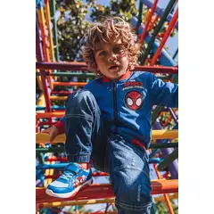 MARVEL - Chaqueta de Spidey And His Amazing Friends azul para niño 2T a 6T