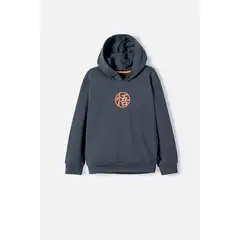 DRAGON BALL - Buzo de cerrado gris para niño