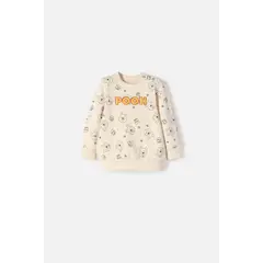 DISNEY - Buzo de Winnie The Pooh cerrado multicolor para bebé niño