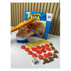 AMERICAN GENERICS - Juego de mesa para niños y familia pizza Balancing Pizza