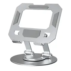 GENERICO - Soporte Metálico Para Tablet Celular Rotación 360 Corporativo
