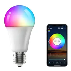 OEM - Bombillo Wifi Inteligente Led Regulabe Google Home Home Rgb