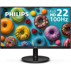 PHILIPS - MONITOR 221V8LB FHD de 22 pulgadas 1920 x 1080100 Hz,HDMI VGA
