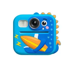 OEM - Cámara Fotos Video de Impresion Insstantanea para Niños azul