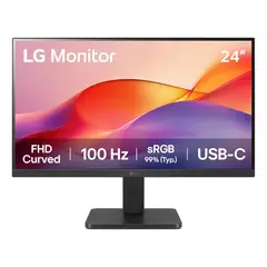 LG - Monitor 24 24U421A Curvo FHD de 1000Hz