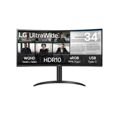 LG - Monitor Curvo Ultrawide 34WR55QK 34IN 100HZ QHD