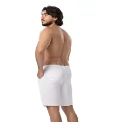 GENERICO - Bermuda Hombre Stretch AXA Blanco AXA