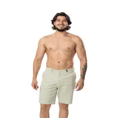 GENERICO - Bermuda Hombre Stretch AXA Beige AXA