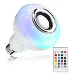 GENERICO - Bombillo Parlante Con Bluetooth Multicolores