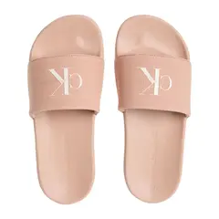 CALVIN KLEIN - Sandalias salmón de lona