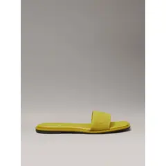 CALVIN KLEIN - Sandalias verde de lona