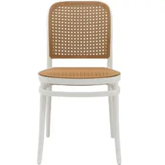 DISTRIONLINE - Silla Solea En Polipropileno Redonda Blanca