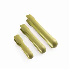 AMBIENTE GOURMET - Pinzas cocina verde set x3